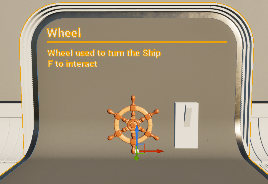 Ship wheel blueprint